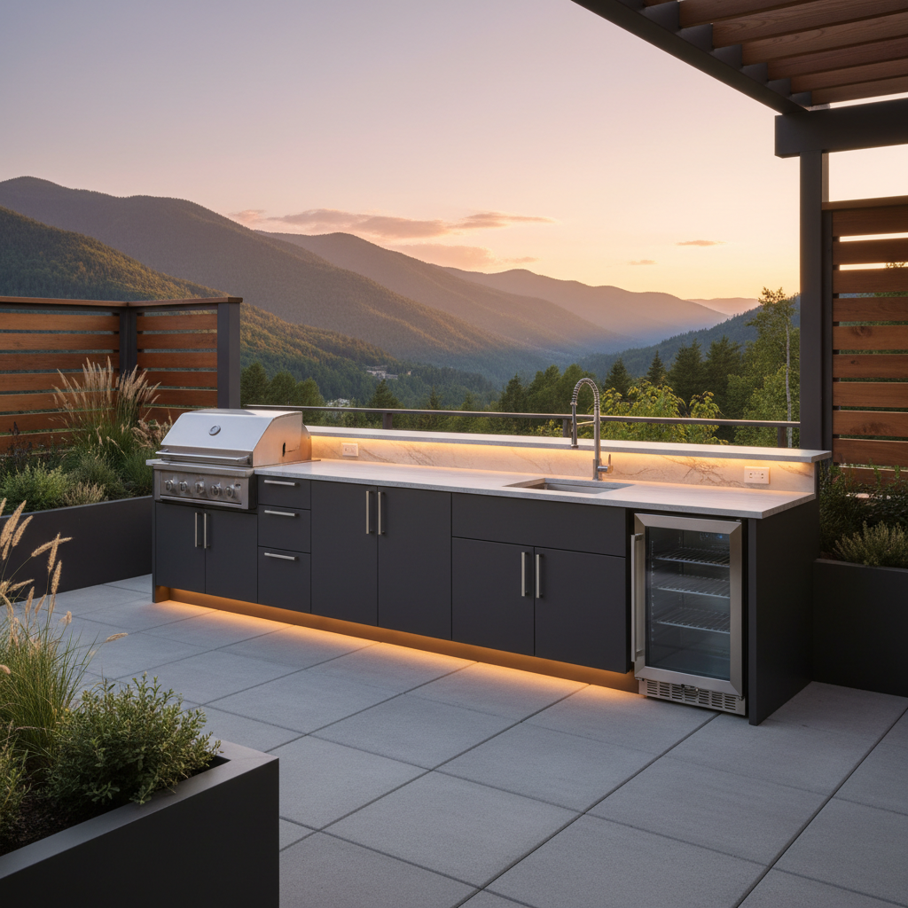 Jasper compact outdoor kitchen